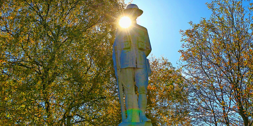 Staveley Town Council Civic Memorial Service - We Will Remember Them - 10th Nov 2013 Staveley Town Council Parade 10/11/13 P15