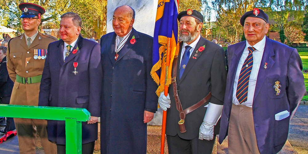 Staveley Town Council - Dignitaries on Parade - 10th Nov 2013 Staveley Town Council Parade 10/11/13 P3