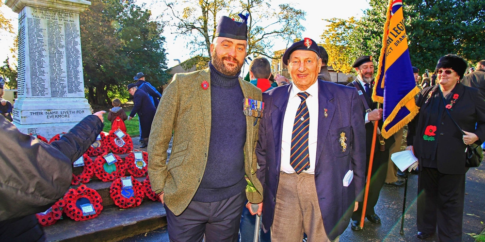 Staveley Town Council Parade - Soldiers Respect for Present & Absent Comrades - 10th Nov 2013 Staveley Town Council Parade 10/11/13 P9
